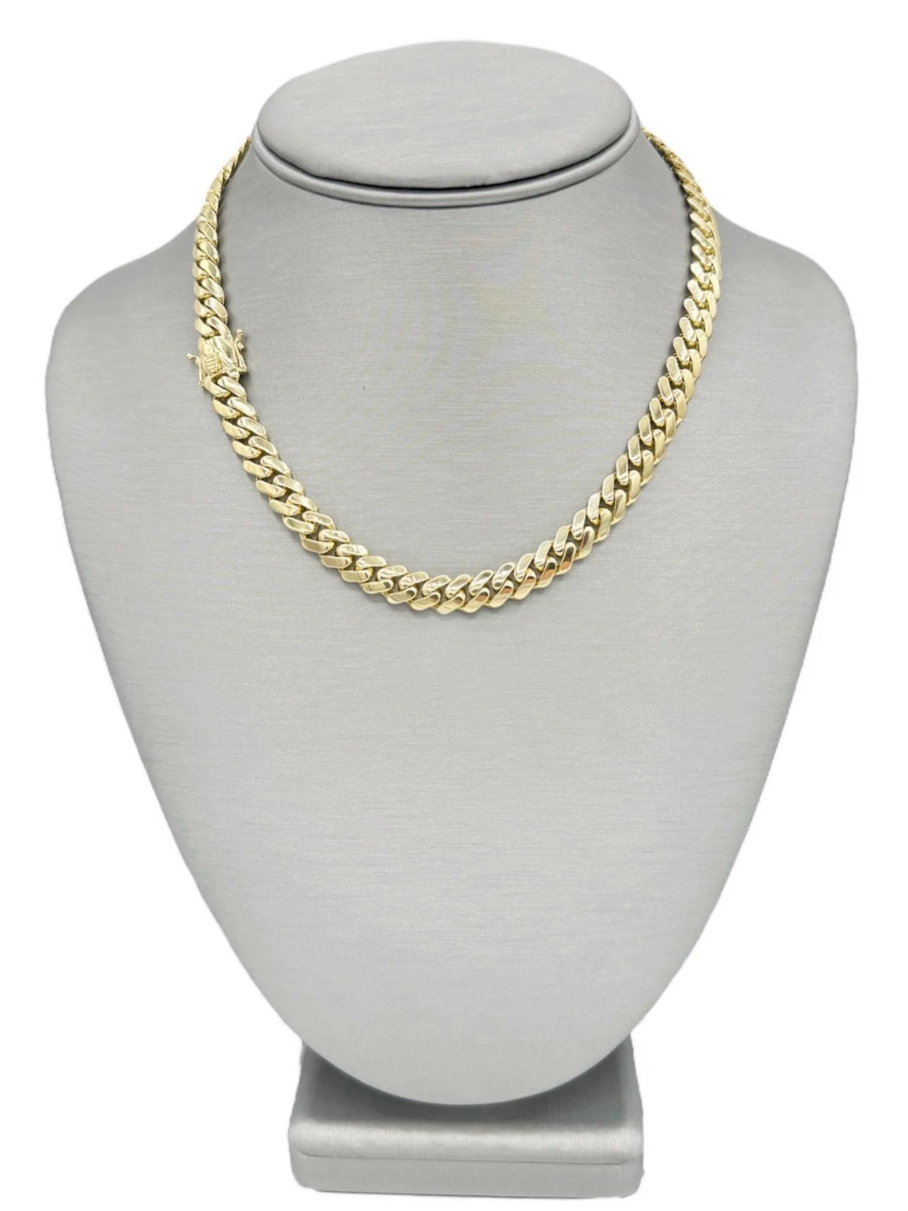 New 14K Miami Cuban Choker (16”)